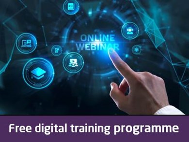 Digital training programme Autumn 2020