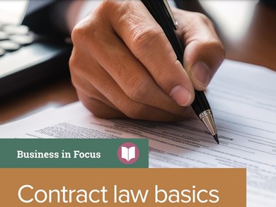 Contract Law Basics for Business 
