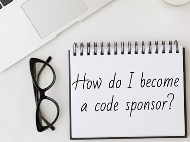 How do I become a Code Sponsor? 