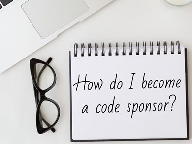 How do I become a Code Sponsor?
